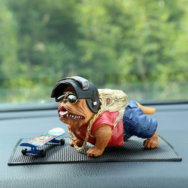 Domin8R Bulldog Car Dashboard Companion - Image 4